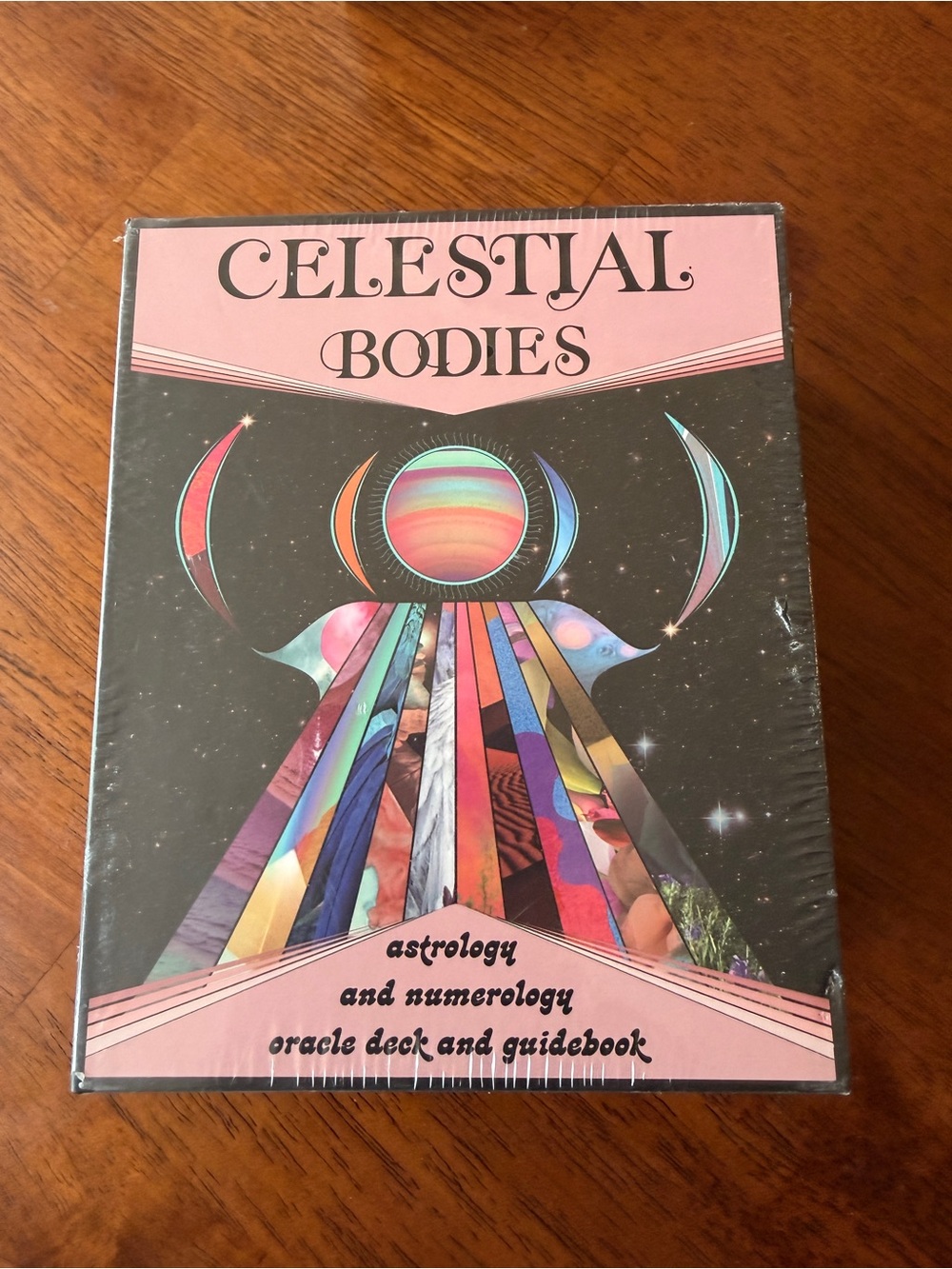 Celestial Bodies Oracle Deck - Pink & Black Astrology Artwork
